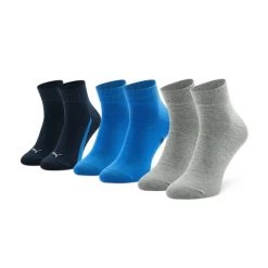 Puma Γυναίκες Ψηλές Κάλτσες Σετ 3 ζευγάρια ψηλές κάλτσες Unisex Lifestyle Quarter 907952 03 Έγχρωμο Έγχρωμο