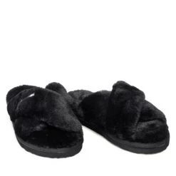 Puma Γυναίκες Παντόφλες Σπιτιού Fluff X Strap 384936 01 Μαύρο Μαύρο -Puma Εκπτώσεις unnamed file 1368