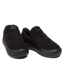 Puma Γυναίκες Αθλητικά Suede Mayu Slip-On Teddy 384887 01 Μαύρο Μαύρο -Puma Εκπτώσεις unnamed file 1422