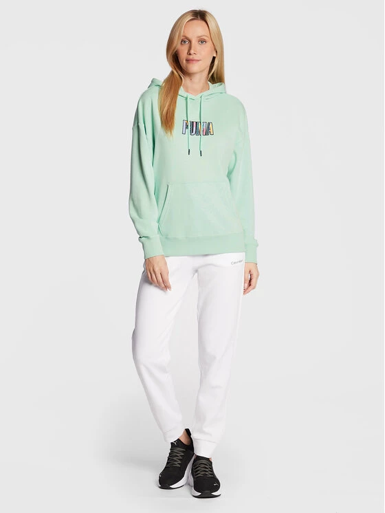 Puma Γυναίκες Μπλούζες Μπλούζα SWxP Graphic 535738 Πράσινο Regular Fit Πράσινο 4 Puma Γυναίκες Μπλούζες Μπλούζα SWxP Graphic 535738 Πράσινο Regular Fit Πράσινο - Image 2