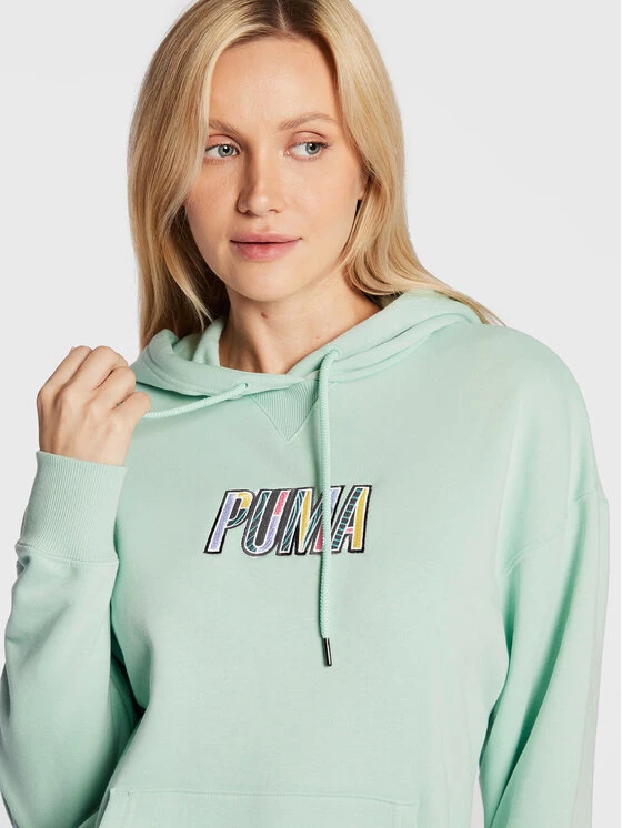 Puma Γυναίκες Μπλούζες Μπλούζα SWxP Graphic 535738 Πράσινο Regular Fit Πράσινο 6 Puma Γυναίκες Μπλούζες Μπλούζα SWxP Graphic 535738 Πράσινο Regular Fit Πράσινο - Image 4