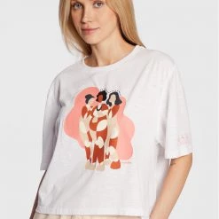 Puma Γυναίκες T-shirts T-Shirt Nextgen Artist Series 522596 Λευκό Relaxed Fit Λευκό -Puma Εκπτώσεις unnamed file 155