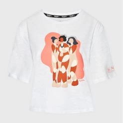 Puma Γυναίκες T-shirts T-Shirt Nextgen Artist Series 522596 Λευκό Relaxed Fit Λευκό -Puma Εκπτώσεις unnamed file 156
