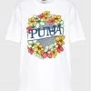 Puma Γυναίκες T-shirts T-Shirt Graphic Basketball 536198 Λευκό Regular Fit Λευκό -Puma Εκπτώσεις unnamed file 157