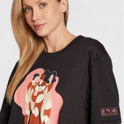 Puma Γυναίκες T-shirts T-Shirt Nextgen Artist Series 522596 Μαύρο Relaxed Fit Μαύρο -Puma Εκπτώσεις unnamed file 166