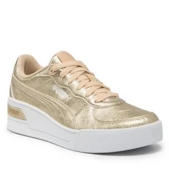 Puma Γυναίκες Αθλητικά Sky Wedge Metallic 382702 01 Χρυσό Χρυσό