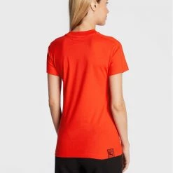 Puma Γυναίκες T-shirts T-Shirt VOGUE 535234 Κόκκινο Regular Fit Κόκκινο -Puma Εκπτώσεις unnamed file 175