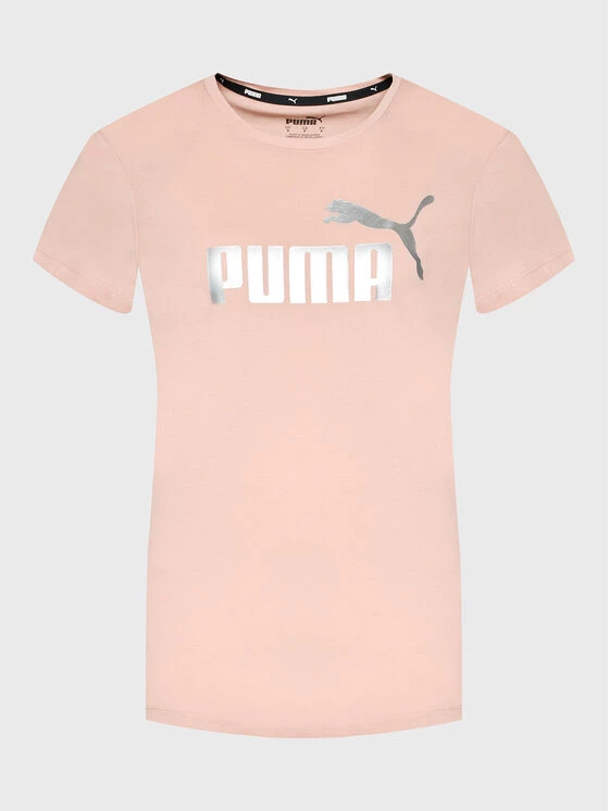 Puma Γυναίκες T-shirts T-Shirt Essentials+ Metallic Logo 848303 Ροζ Regular Fit Ροζ 7 Puma Γυναίκες T-shirts T-Shirt Essentials+ Metallic Logo 848303 Ροζ Regular Fit Ροζ - Image 5