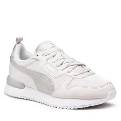 Puma Γυναίκες Αθλητικά R78 Wns Metallic Pop 381070 02 Λευκό Λευκό