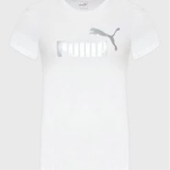 Puma Γυναίκες T-shirts T-Shirt 848 Λευκό Regular Fit Λευκό -Puma Εκπτώσεις unnamed file 197