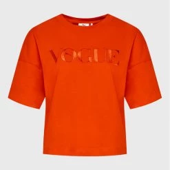 Puma Γυναίκες T-shirts T-Shirt VOGUE Graphic 534691 Κόκκινο Cropped Fit Κόκκινο -Puma Εκπτώσεις unnamed file 208