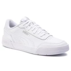 Puma Άνδρες Παπούτσια Πεζοπορίας Αθλητικά Caracal 369863 02 Λευκό Λευκό