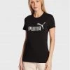 Puma Γυναίκες T-shirts T-Shirt Essentials+ Metallic Logo 848303 Μαύρο Regular Fit Μαύρο 2 Puma Γυναίκες T-shirts T-Shirt Essentials+ Metallic Logo 848303 Μαύρο Regular Fit Μαύρο -Puma Εκπτώσεις unnamed file 214