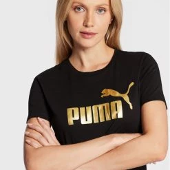 Puma Γυναίκες T-shirts T-Shirt Essentials+ Metallic Logo 848303 Μαύρο Regular Fit Μαύρο 10 Puma Γυναίκες T-shirts T-Shirt Essentials+ Metallic Logo 848303 Μαύρο Regular Fit Μαύρο -Puma Εκπτώσεις unnamed file 222