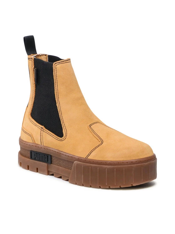 Puma Γυναίκες Biker Μποτάκια Μποτάκια με λάστιχο Meyze Chelsea Suede Wn's 382829 04 Κίτρινο Κίτρινο 3 Puma Γυναίκες Biker Μποτάκια Μποτάκια με λάστιχο Meyze Chelsea Suede Wn's 382829 04 Κίτρινο Κίτρινο