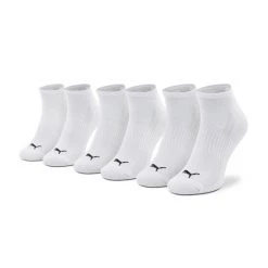 Puma Γυναίκες Κάλτσες Σετ 3 ζευγάρια κοντές κάλτσες Unisex 907942 02 Λευκό Λευκό