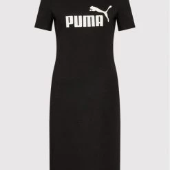 Puma Γυναίκες Φορέματα Φόρεμα καθημερινό 848349 Μαύρο Slim Fit Μαύρο -Puma Εκπτώσεις unnamed file 2265