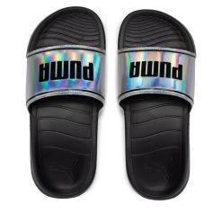 Puma Γυναίκες Παντόφλες & Σαγιονάρες Παντόφλες Popcat 20Iri Wns 372627 01 Ασημί Ασημί -Puma Εκπτώσεις unnamed file 2292