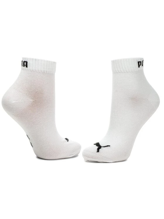 Puma Γυναίκες Κοντές Κάλτσες Σετ 3 ζευγάρια κοντές κάλτσες Unisex 271080001 Λευκό Λευκό 4 Puma Γυναίκες Κοντές Κάλτσες Σετ 3 ζευγάρια κοντές κάλτσες Unisex 271080001 Λευκό Λευκό - Image 2