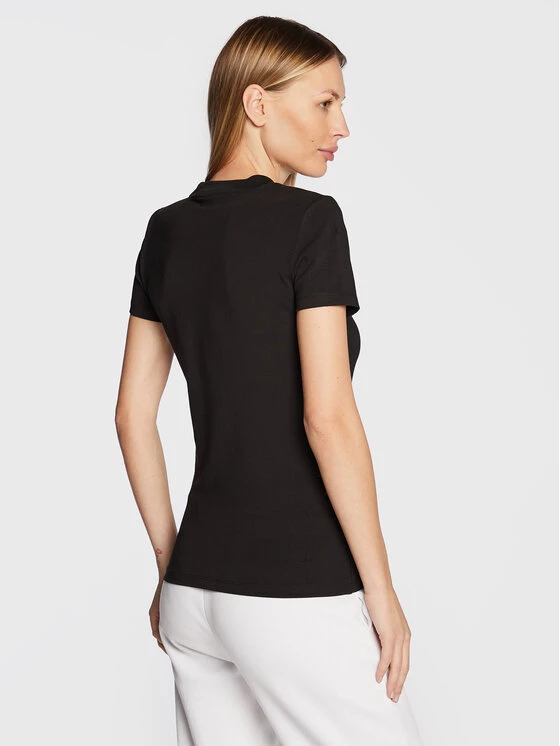 Puma Γυναίκες T-shirts T-Shirt Classic 535610 Μαύρο Slim Fit Μαύρο 5 Puma Γυναίκες T-shirts T-Shirt Classic 535610 Μαύρο Slim Fit Μαύρο - Image 3