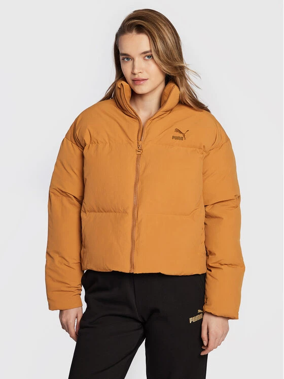Puma Γυναίκες Χειμωνιάτικα Μπουφάν Μπουφάν πουπουλένιο Classics 535574 Καφέ Oversize Καφέ 3 Puma Γυναίκες Χειμωνιάτικα Μπουφάν Μπουφάν πουπουλένιο Classics 535574 Καφέ Oversize Καφέ