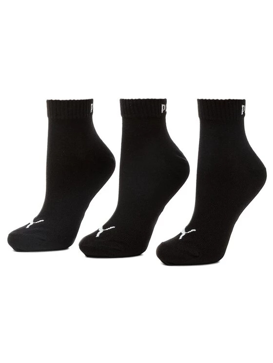 Puma Γυναίκες Κοντές Κάλτσες Σετ 3 ζευγάρια κοντές κάλτσες Unisex 271080001 Μαύρο Μαύρο 3 Puma Γυναίκες Κοντές Κάλτσες Σετ 3 ζευγάρια κοντές κάλτσες Unisex 271080001 Μαύρο Μαύρο