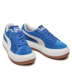 Puma Γυναίκες Αθλητικά Suede Mayu Up Wn's 381650 01 Μπλε Μπλε -Puma Εκπτώσεις unnamed file 286