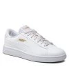 Puma Γυναίκες Κοντά Αθλητικά Αθλητικά Smash V2 Metallics Jr 386197 01 Λευκό Λευκό