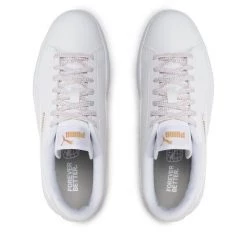 Puma Γυναίκες Κοντά Αθλητικά Αθλητικά Smash V2 Metallics Jr 386197 01 Λευκό Λευκό -Puma Εκπτώσεις unnamed file 2898