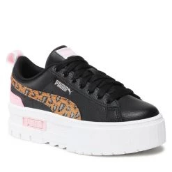 Puma Γυναίκες Αθλητικά Mayze Wild Jr 385696 04 Μαύρο Μαύρο