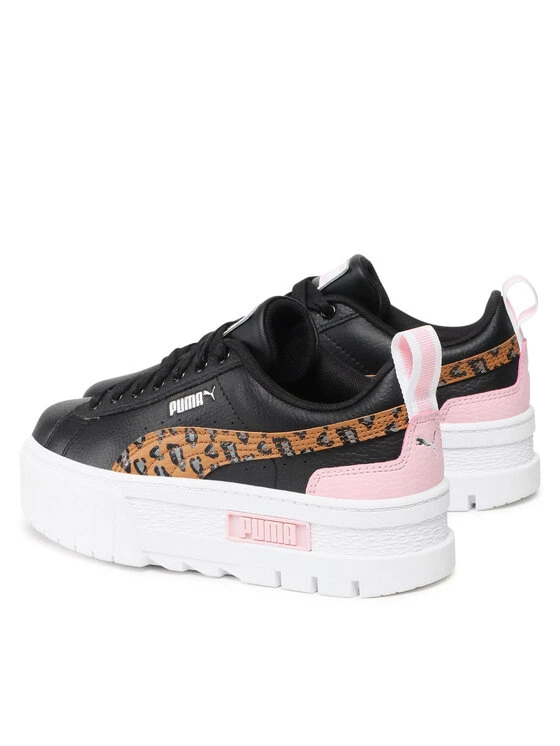 Puma Γυναίκες Αθλητικά Mayze Wild Jr 385696 04 Μαύρο Μαύρο 5 Puma Γυναίκες Αθλητικά Mayze Wild Jr 385696 04 Μαύρο Μαύρο - Image 3