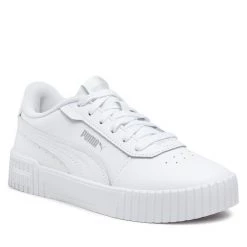 Puma Παιδιά Κοντά Αθλητικά Αθλητικά Carina 2.0 Jr 386185 02 Λευκό Λευκό