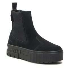 Puma Γυναίκες Chelsea Boots Μποτάκια με λάστιχο Mayze Chelsea Suede Wn's 382829 01 Μαύρο Μαύρο
