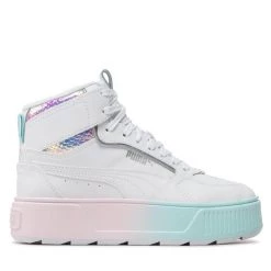 Puma Γυναίκες Αθλητικά Karmen Rebelle Mid Exotics 387623 02 Λευκό Λευκό -Puma Εκπτώσεις unnamed file 3160