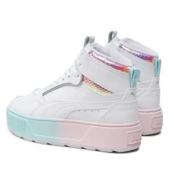 Puma Γυναίκες Αθλητικά Karmen Rebelle Mid Exotics 387623 02 Λευκό Λευκό -Puma Εκπτώσεις unnamed file 3161