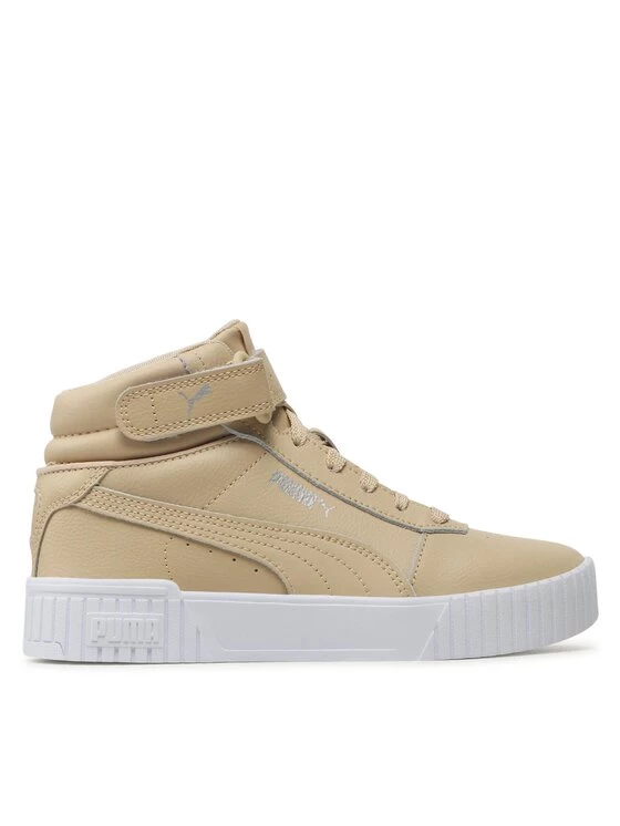 Puma Γυναίκες Αθλητικά Carina 2.0 Mid 385851 04 Μπεζ Μπεζ 4 Puma Γυναίκες Αθλητικά Carina 2.0 Mid 385851 04 Μπεζ Μπεζ - Image 2