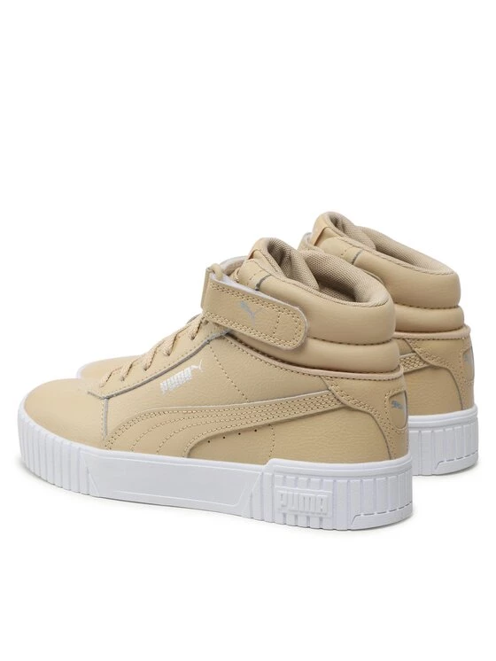 Puma Γυναίκες Αθλητικά Carina 2.0 Mid 385851 04 Μπεζ Μπεζ 5 Puma Γυναίκες Αθλητικά Carina 2.0 Mid 385851 04 Μπεζ Μπεζ - Image 3
