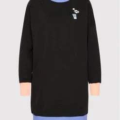 Puma Γυναίκες Πλεκτά Φορέματα Φόρεμα υφασμάτινο Downtown Graphic 530845 Μαύρο Relaxed Fit Μαύρο -Puma Εκπτώσεις unnamed file 339