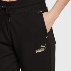 Puma Γυναίκες Παντελόνια Φόρμας Παντελόνι φόρμας Power Deco Glam 671758 Μαύρο Regular Fit Μαύρο -Puma Εκπτώσεις unnamed file 3564