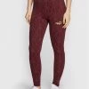 Puma Γυναίκες Κολάν Power Deco Glam 671759 Μπορντό Tight Fit Μπορντό