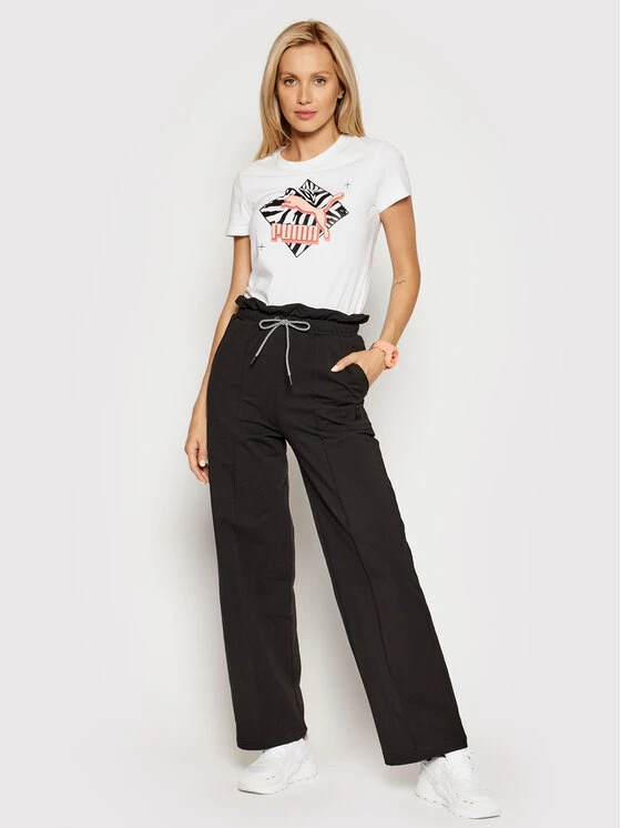 Puma Γυναίκες Παντελόνια Φόρμας Παντελόνι φόρμας Infuse Paperbag 530266 Μαύρο Relaxed Fit Μαύρο 4 Puma Γυναίκες Παντελόνια Φόρμας Παντελόνι φόρμας Infuse Paperbag 530266 Μαύρο Relaxed Fit Μαύρο - Image 2