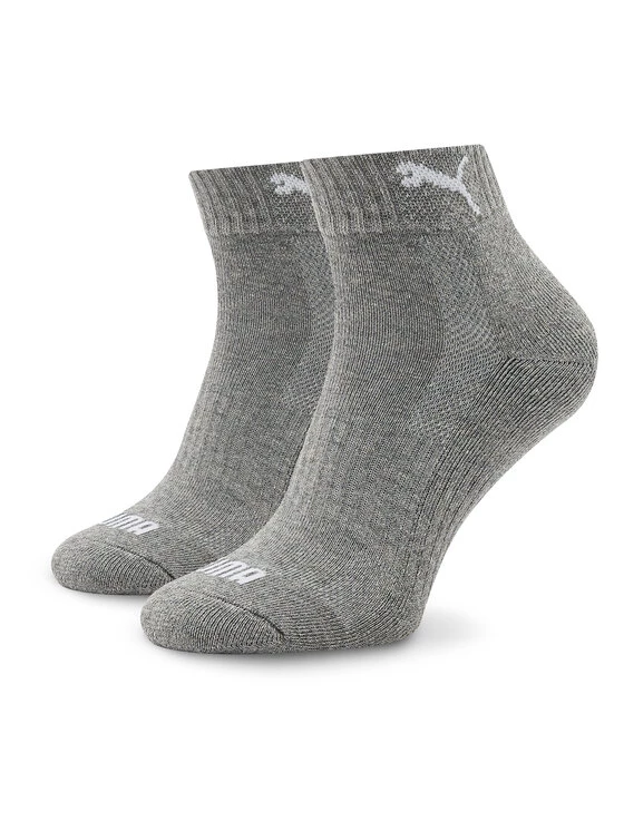 Puma Γυναίκες Ψηλές Κάλτσες Σετ 3 ζευγάρια ψηλές κάλτσες Unisex 907943 03 Γκρι Γκρι 4 Puma Γυναίκες Ψηλές Κάλτσες Σετ 3 ζευγάρια ψηλές κάλτσες Unisex 907943 03 Γκρι Γκρι - Image 2