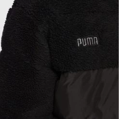 Puma Γυναίκες Χειμωνιάτικα Μπουφάν Μπουφάν πουπουλένιο Sherpa 849403 Μαύρο Relaxed Fit Μαύρο -Puma Εκπτώσεις unnamed file 3696