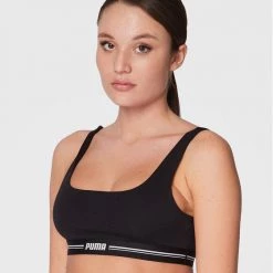 Puma Γυναίκες Χωρίς Μπανέλα Σουτιέν τοπ Scoop Neck 935777 Μαύρο Μαύρο