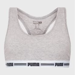 Puma Γυναίκες Χωρίς Μπανέλα Σουτιέν τοπ Racer Back 907862 Γκρι Γκρι -Puma Εκπτώσεις unnamed file 3712