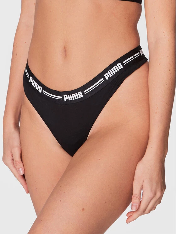 Puma Γυναίκες Στρίνγκ Σετ 2 τεμάχια στρίνγκ 907854 Μαύρο Μαύρο 4 Puma Γυναίκες Στρίνγκ Σετ 2 τεμάχια στρίνγκ 907854 Μαύρο Μαύρο - Image 2