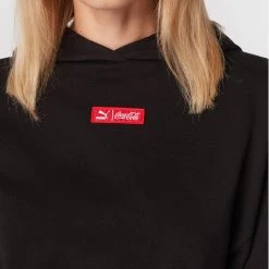 Puma Γυναίκες Μπλούζες Μπλούζα COCA-COLA 536166 Μαύρο Relaxed Fit Μαύρο -Puma Εκπτώσεις unnamed file 39