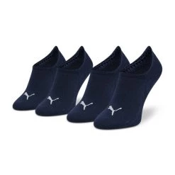 Puma Άνδρες Σοσόνια Σετ 2 ζευγάρια κάλτσες σοσόνια Unisex 907981 04 Σκούρο μπλε Σκούρο μπλε