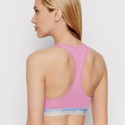 Puma Γυναίκες Αθλητικά Σουτιέν Σουτιέν τοπ Racer Back 907862 Ροζ Ροζ -Puma Εκπτώσεις unnamed file 4055