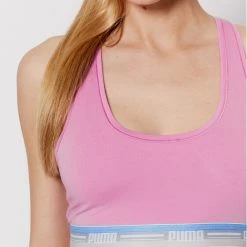 Puma Γυναίκες Αθλητικά Σουτιέν Σουτιέν τοπ Racer Back 907862 Ροζ Ροζ -Puma Εκπτώσεις unnamed file 4056
